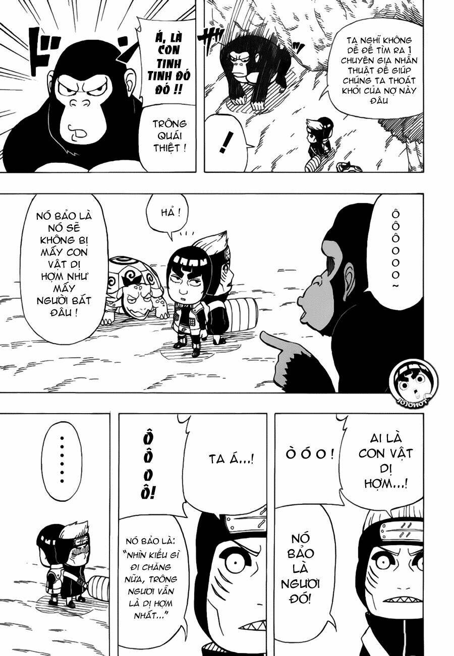 cửu vĩ hồ ly ngoại truyện rock lee chapter 21 7
