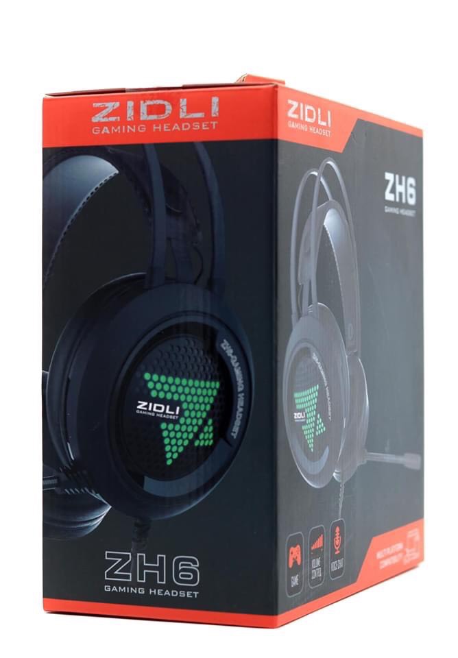 Tai nghe Zidli ZH6 Gaming (3.5mm , USB, LED -Pro/A , Full Box ) _ Hàng chính hãng