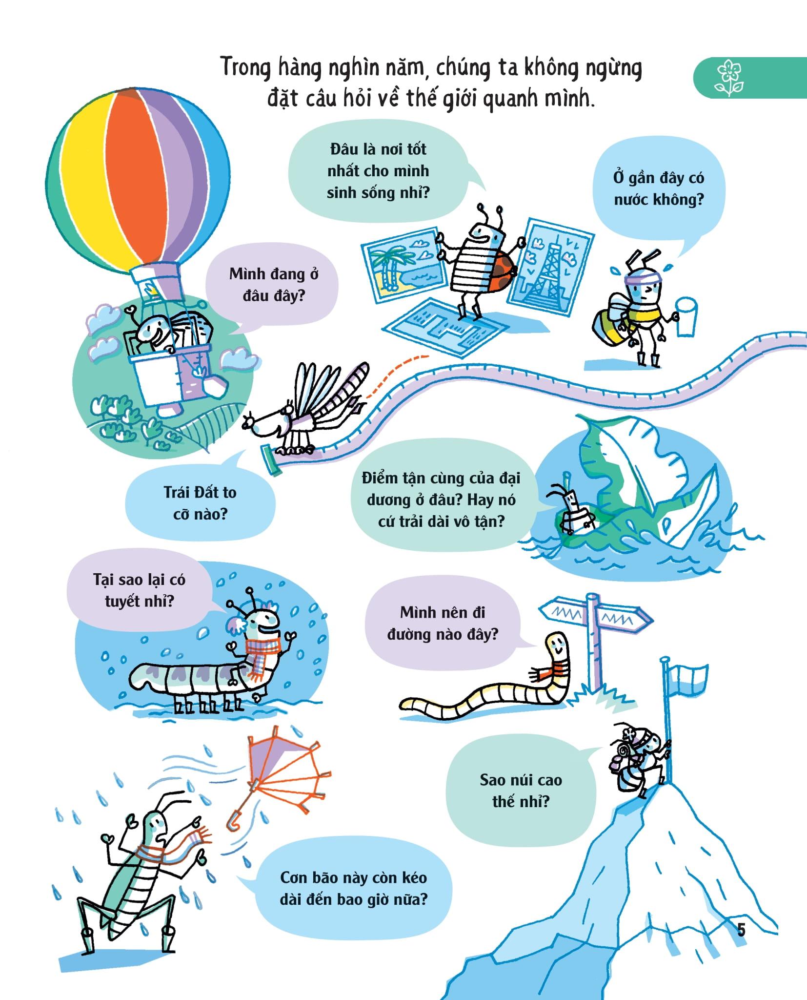 Sách - Những Kiến Thức Địa Lý Thiết Yếu Dành Cho Học Sinh Tiểu Học