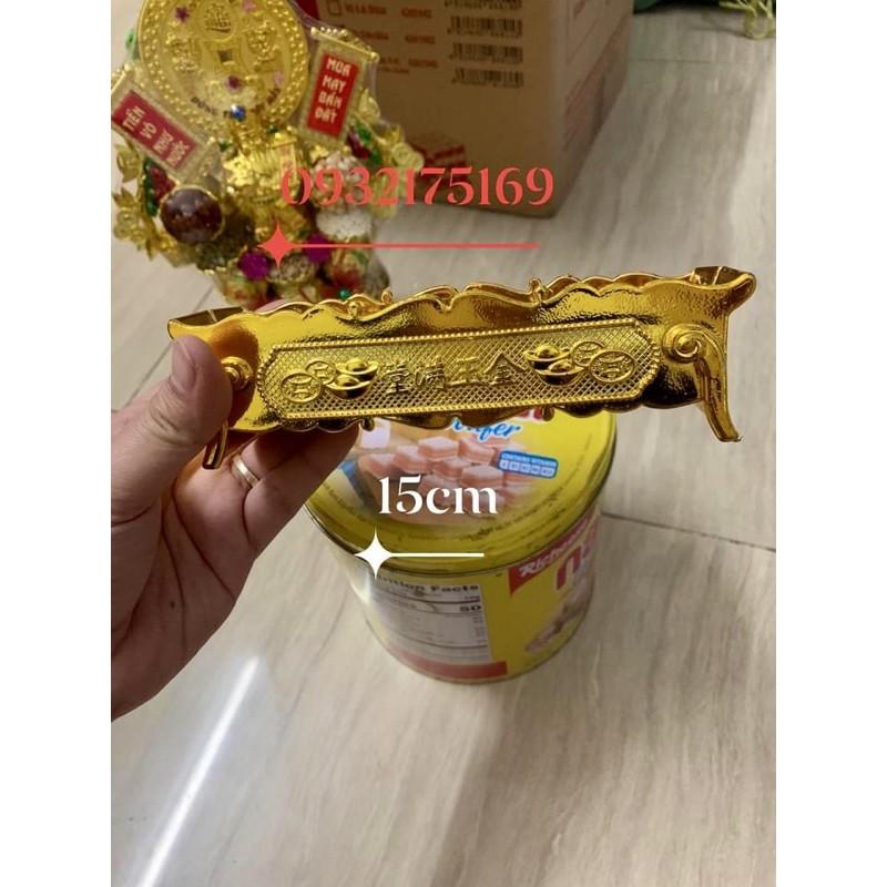 Khay vàng 3 chung cầu tài lộc