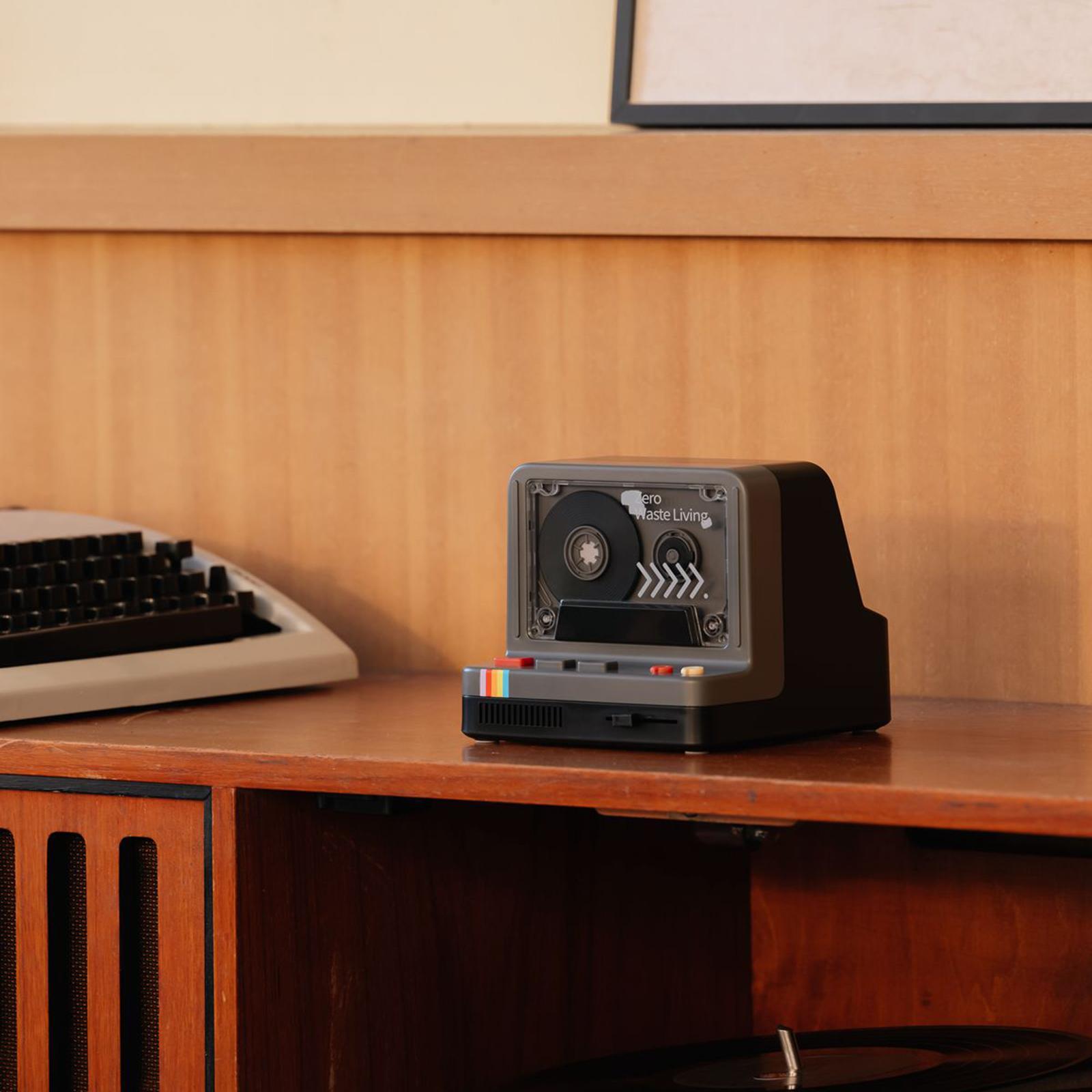 Bluetooth Wireless Speaker   LED Night Light Smartphone White