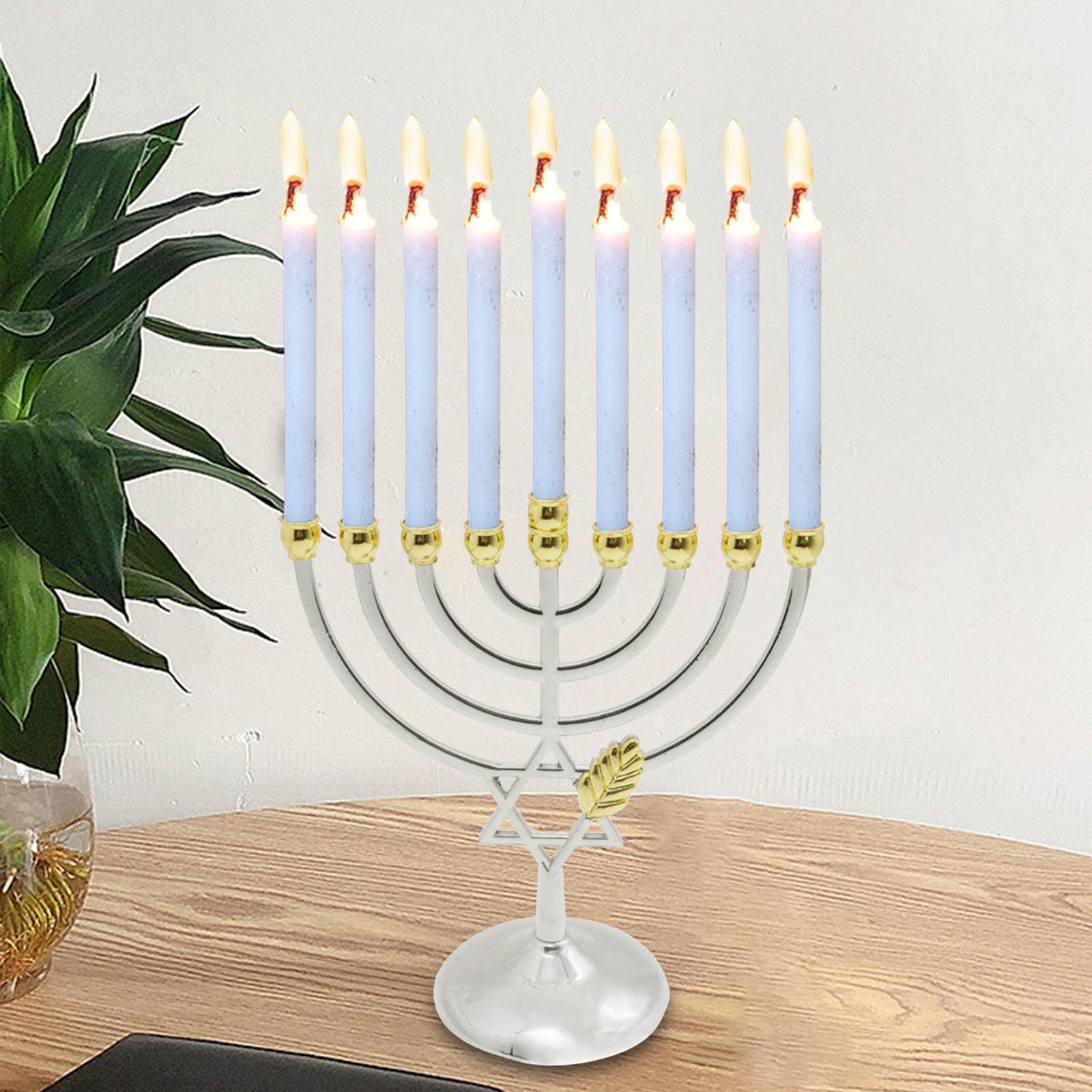 Catholic Candelabra Decoration Metal Candle Holder for Dinner Table 3-Candle