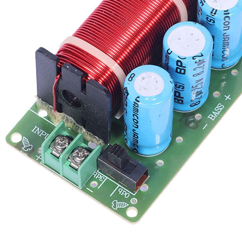 Bass Subwoofer Frequency Divider Speaker Audio Crossover Filters Board DIY