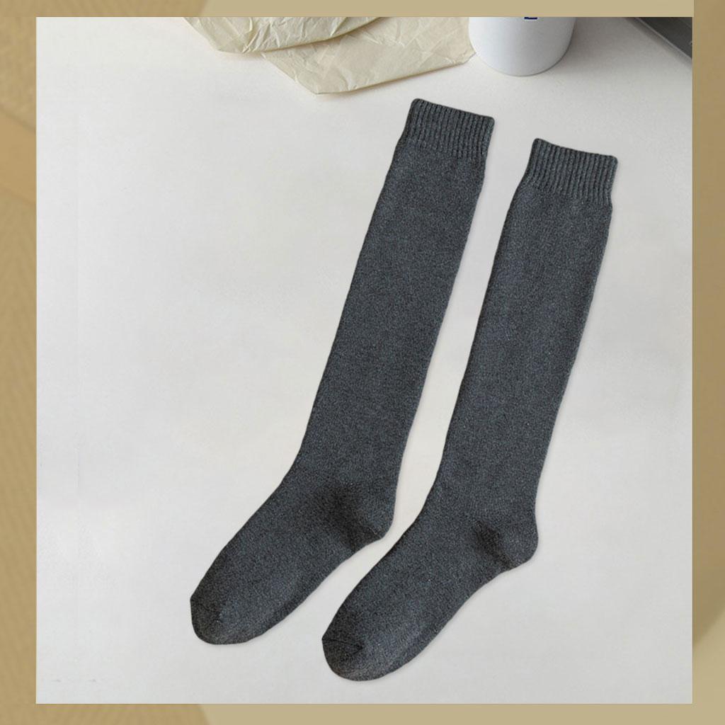 Deevoka Breathable Cotton Mens Knee High Warm Long