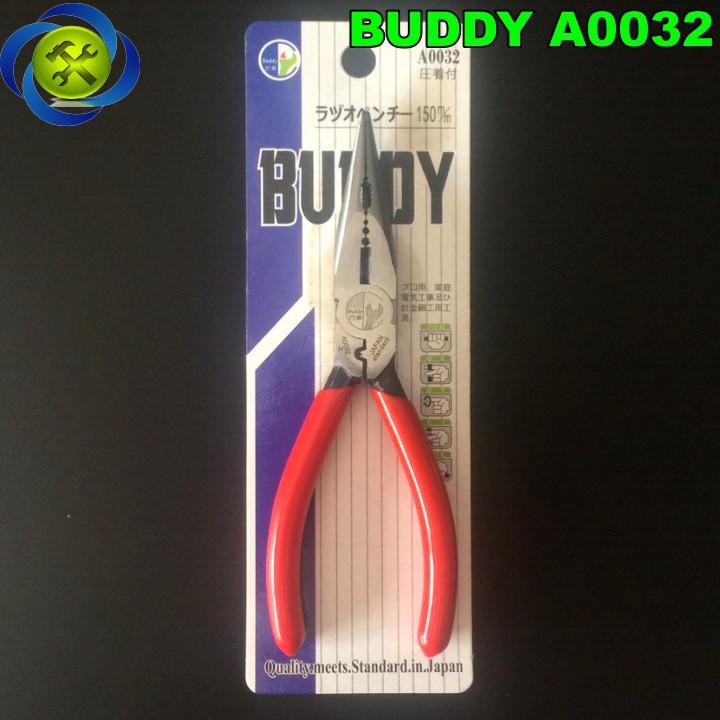 Kềm nhọn bấm cos Buddy A0032 kích thước 150mm