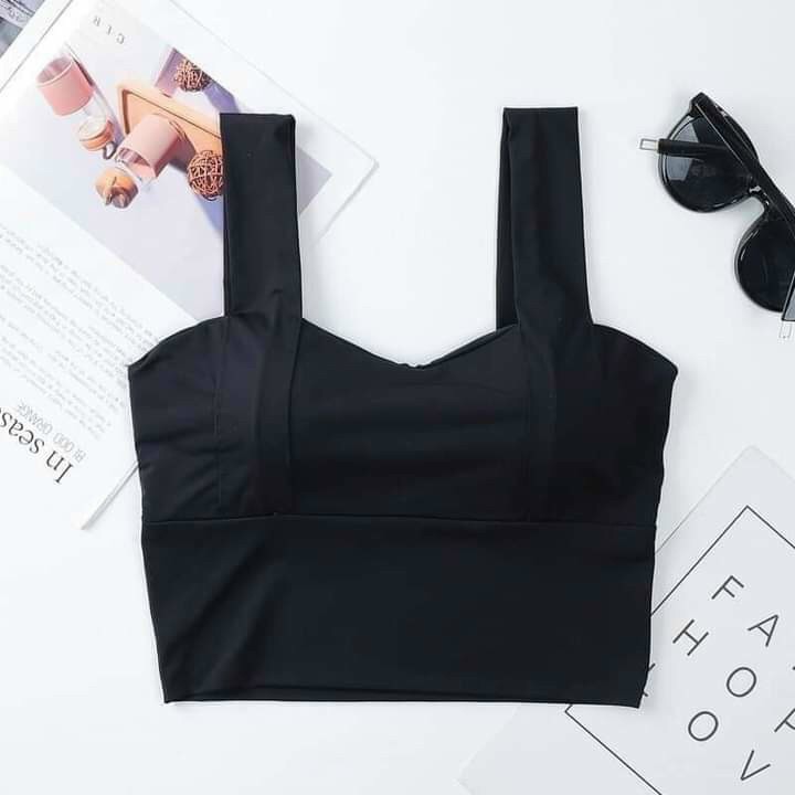 Áo Croptop Bra Thể Thao Bản To