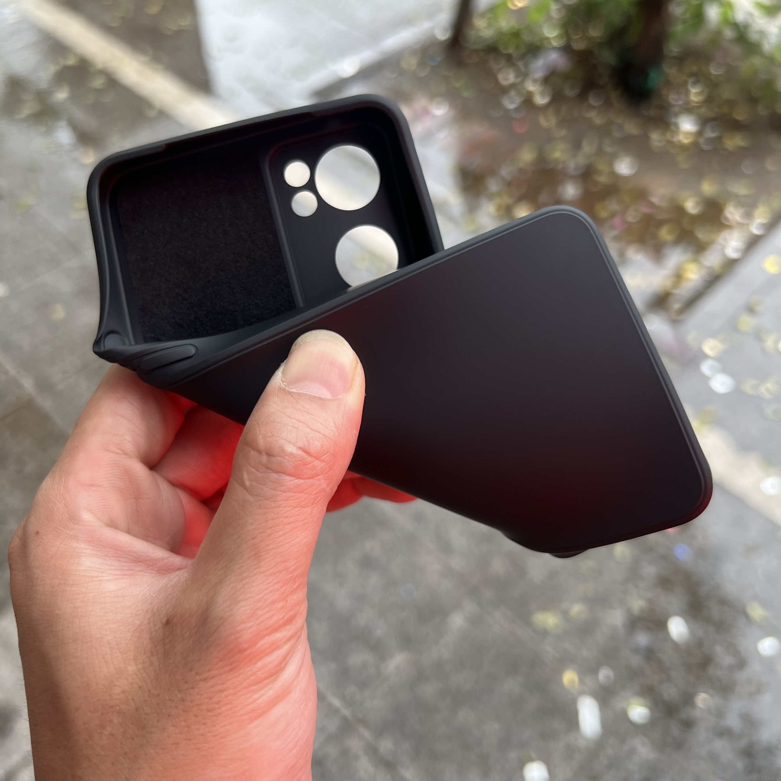 Ốp Lưng Màu 3D Camera Cho OPPO Reno7 5G Cao Cấp Chống Va Đập, Bảo Vệ Camera Sau