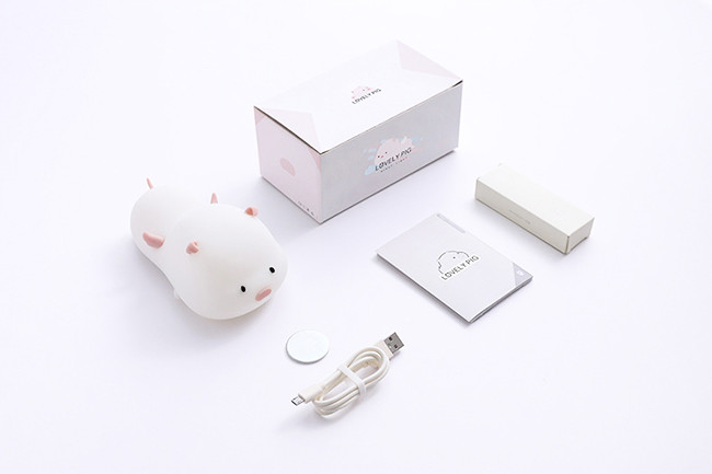 đèn ngủ heo con thiên sứ