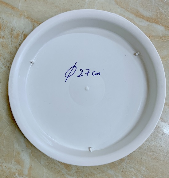 Đĩa Nhựa Lót Chậu Cây - Khay Lót Chậu Cây Cảnh Đẹp - Full Size Kích Thước