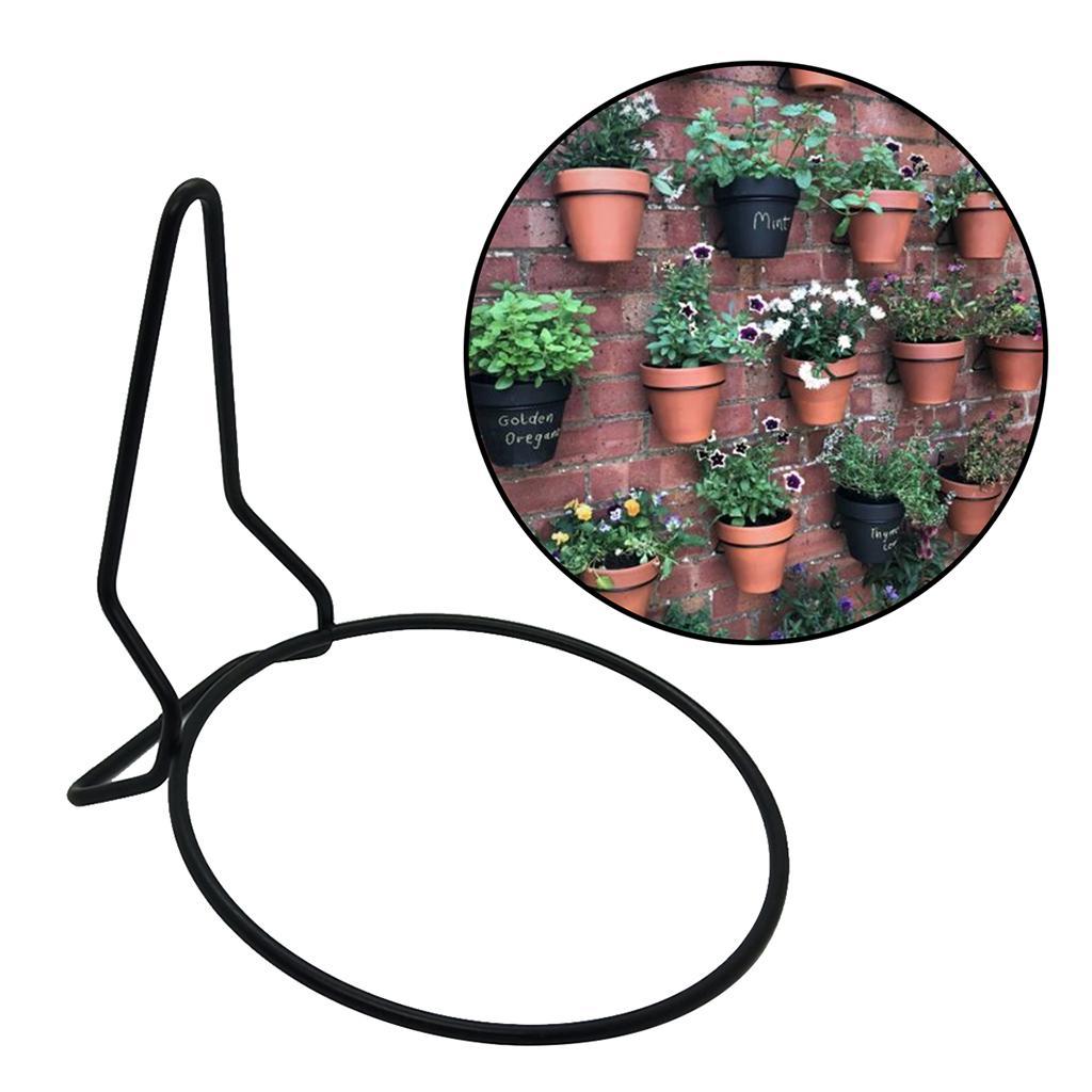 2 Pieces Iron Art Hanging Baskets Anti-rust Coating on The Surface of Metal