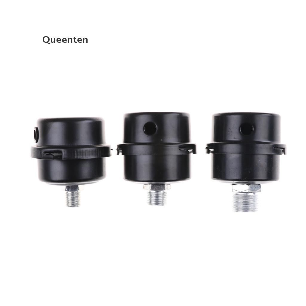 Queenten 12.5mm 16mm 20mm Air Compressor Parts Metal Air Compressor Intake Filter Noise QT