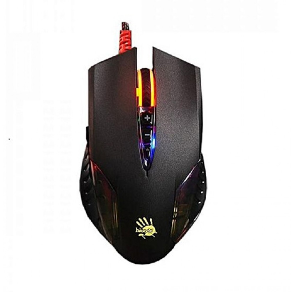 Chuột Gaming A4Tech Bloody Q50 Neon X-Glide 3200 DPI 6 Phím - Hàng Chính Hãng