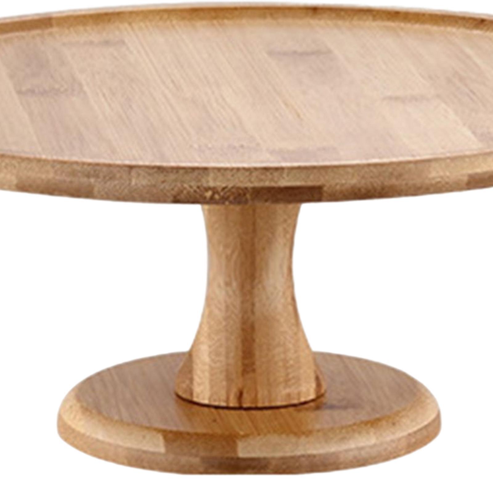 Cake Stand Round Party Wooden Tray Serving Tray for Wedding Party