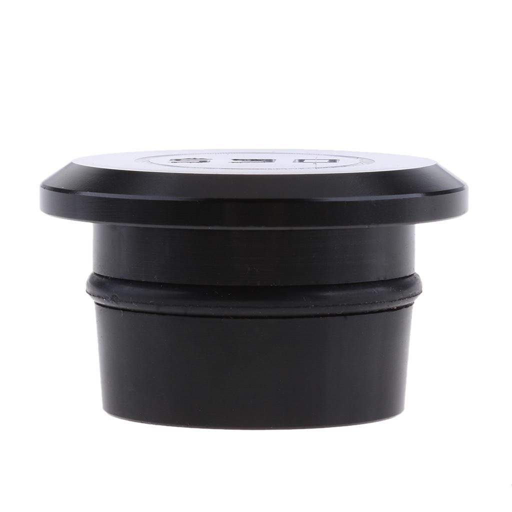 Motorcycle Frame Hole Cover for Yamaha Tmax 530 - Black