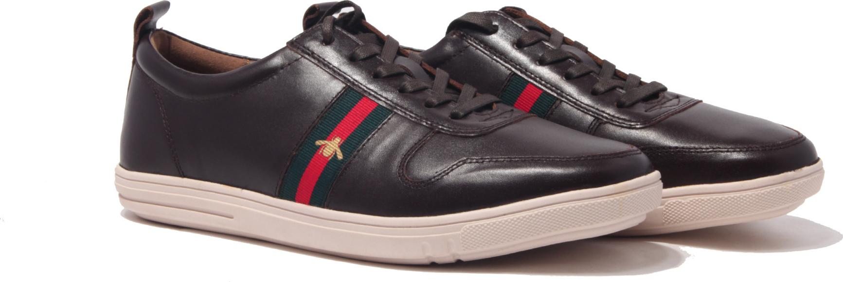 Giày Sneaker Nam Banuli Casual Sneaker Shoes Nappa Cow Leather C1SN2 (Da Bò Nappa Mềm Dẻo, Đế Siêu Nhẹ, Chống Trượt, Bảo Hành Trọn Đời)