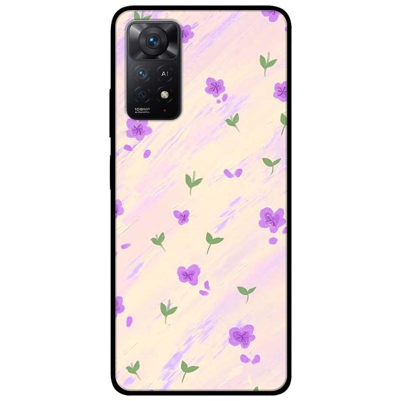 Ốp lưng dành cho Xiaomi Redmi Note 11 Pro mẫu Hoa Tím 1