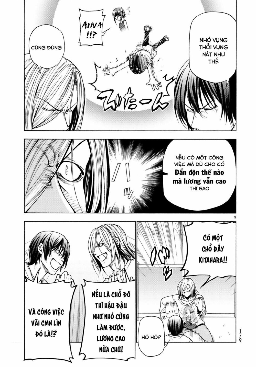 cô gái thích lặn - grand blue chapter 39 9