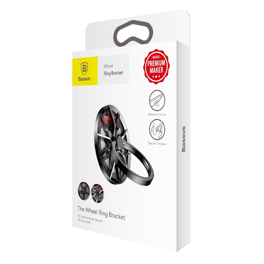 Giá Đỡ Iring Wheel Baseus Tích Hợp Spinner - Hàng Nhập Khẩu