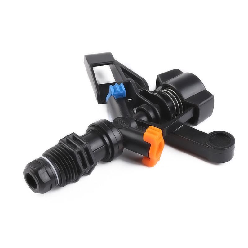 Đầu bec tưới cánh đập xoay 360° MS-5022A, Súng phun tưới cây 1/2&quot; ren 21, Sprinkler Gun