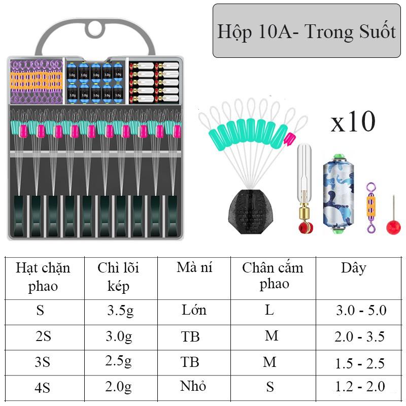 Hộp Phụ Kiện Câu Cá làm dây trục chuyên dụng câu đài cao cấp HPK-11