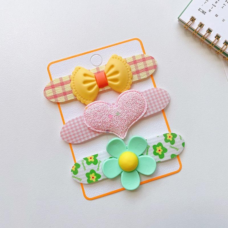 Set 3 Băng Đô Dán Tóc Cho Bé Gái(Túi PPF/Loại Ngắn)