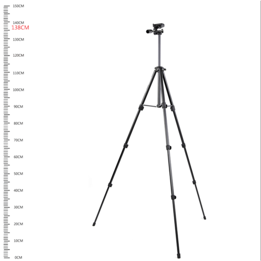 Chân Đế Tripod Cho Điện Thoại Và Máy Ảnh (Kèm Túi Đựng) - Chất Liệu Nhôm Cao Cấp, Gọn Nhẹ, Tiện Dụng Khi Đi Du Lịch [680]