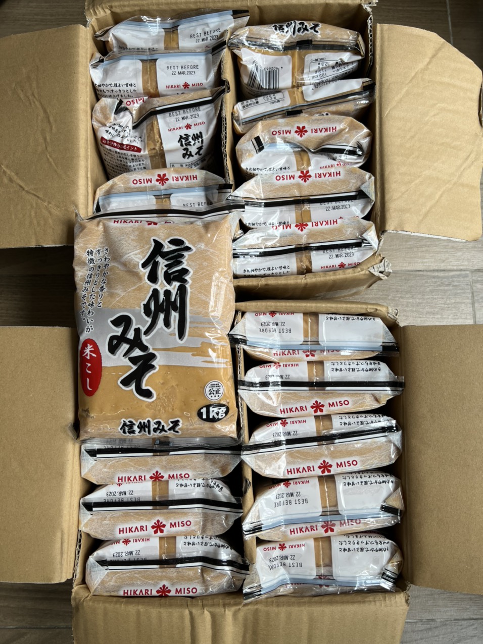 Hình ảnh Đậu tương lên men Shinshu Miso gói 1KG