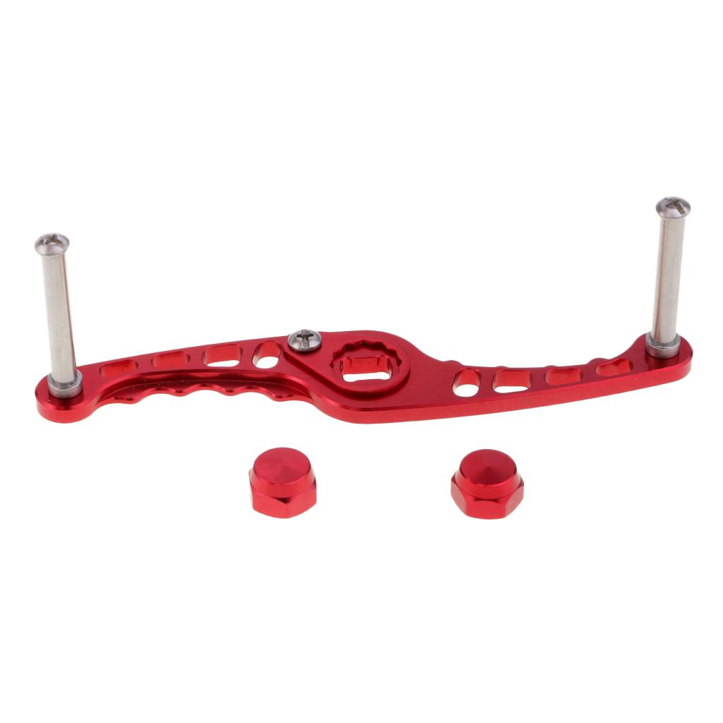Aluminum Alloy Fishing Reel Handle Metal Rocker Arm for Baitcasting DIY Tool