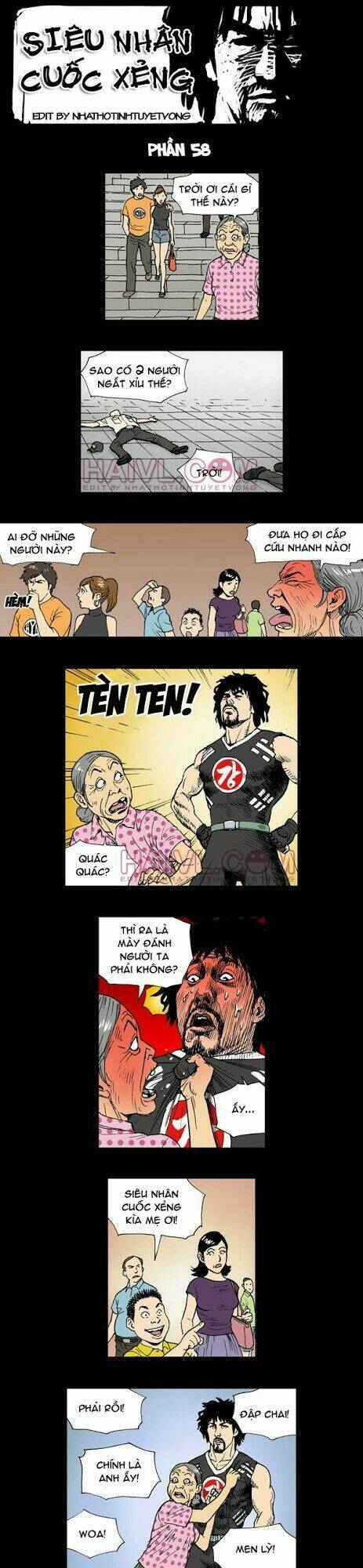 siêu nhân cuốc xẻng chapter 58 1