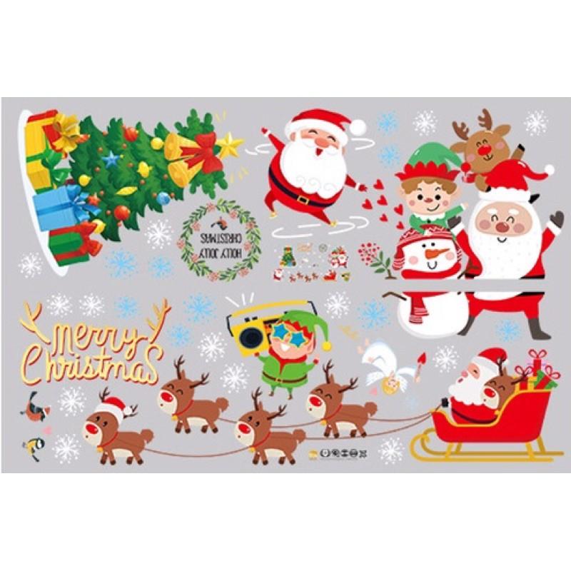 Decal trang trí Noel - Noel mini đón lễ vui nhộn mới