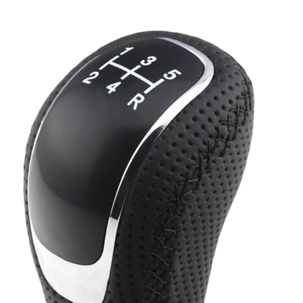 5 Manual Car Gear Shift Knob Stick Shifter Lever Stitching