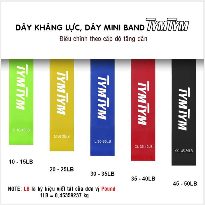 Dây kháng lực tập chân mông, dây mini Band, phụ kiện tập gym,vòng cao su đàn hồi thể dục thể thao tại nhà đa năng