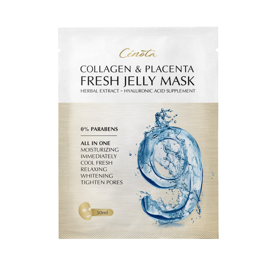 Mặt nạ thạch tươi Cenota Collagen Placenta Fresh Jelly Mask