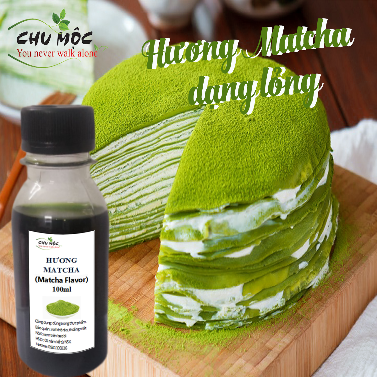 Hương Matcha dạng lỏng