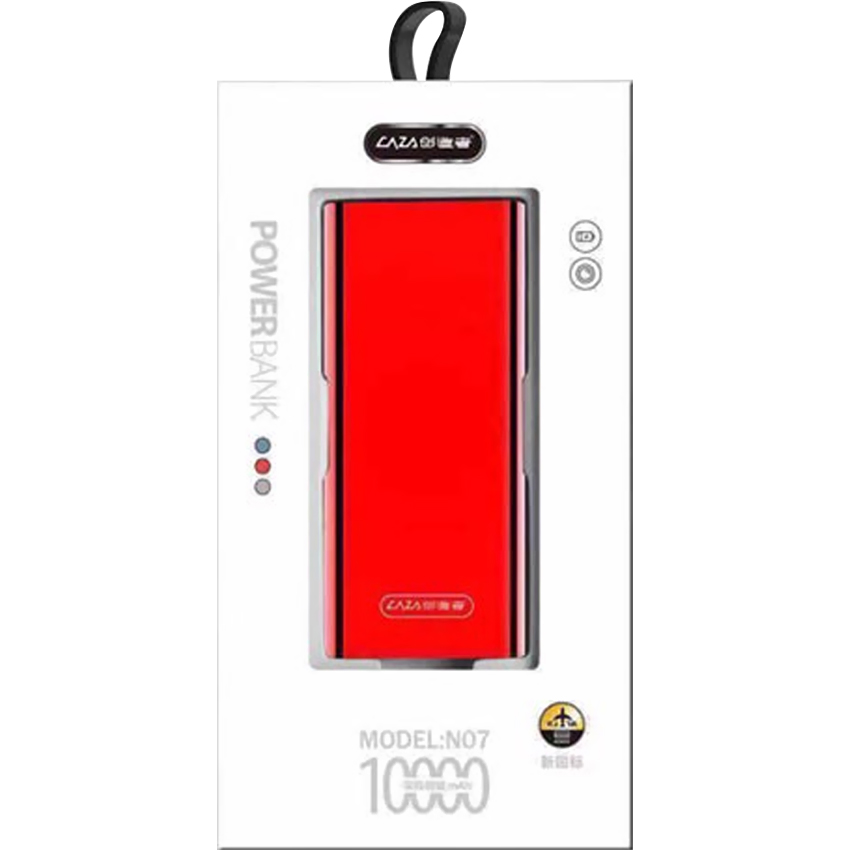 Pin sạc dự phòng Caza N07 10000MAH - Hàng Chính Hãng