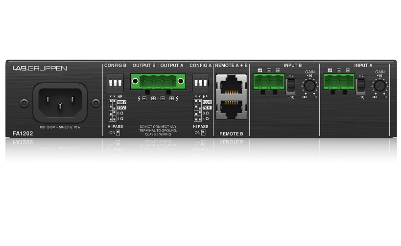 Power Amplifier LAB GRUPPEN FA1202- CS 240w-Hàng Chính Hãng