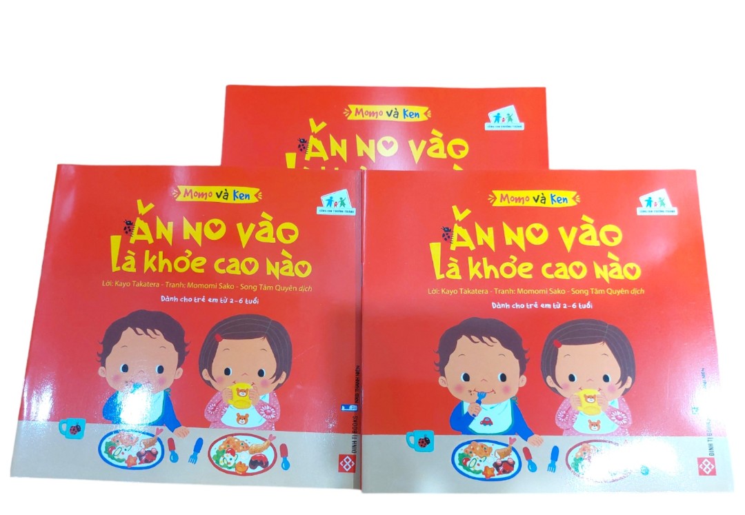 Momo và Ken - Ăn no vào là khỏe cao nào