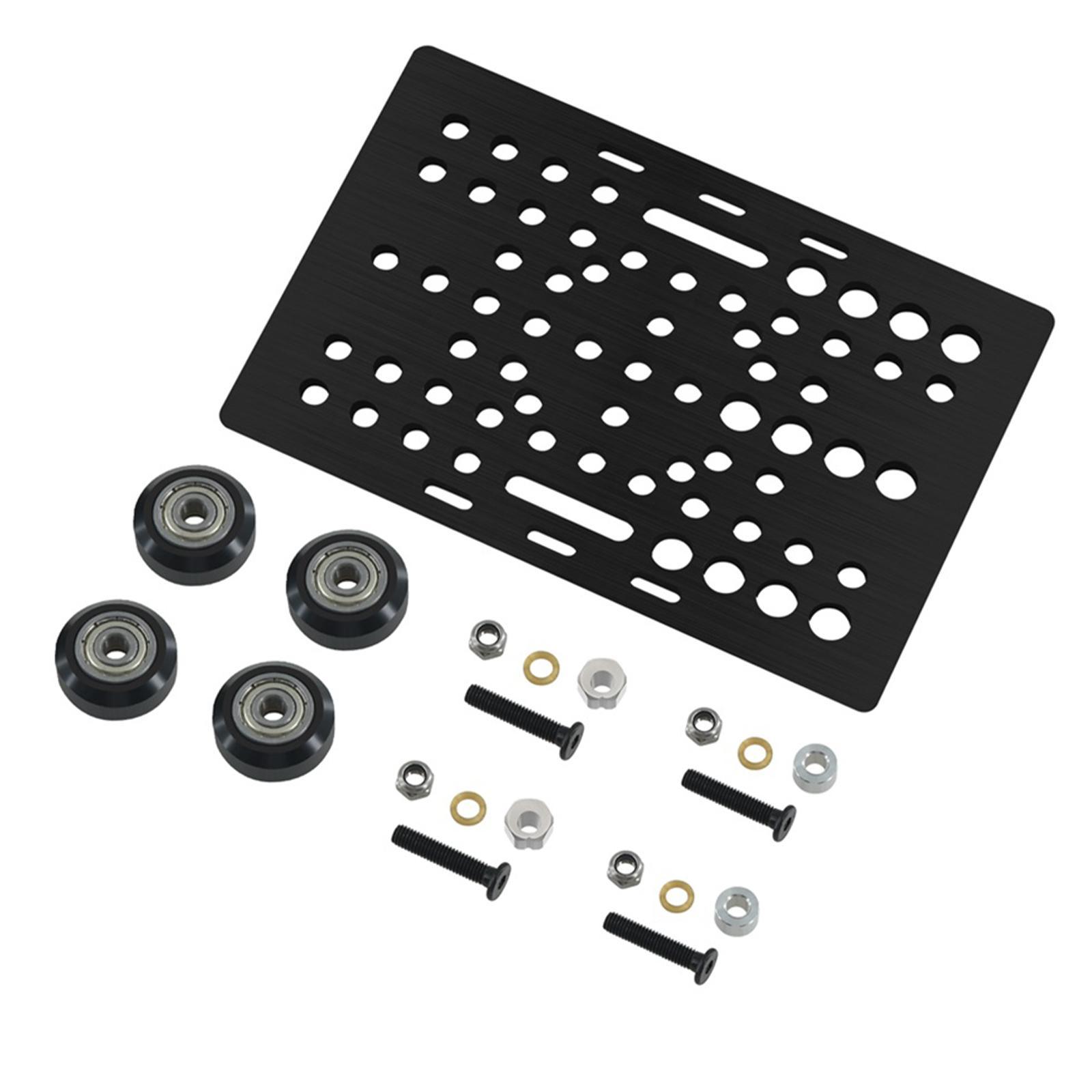 Aluminium v Gantry Plate Set  Parts with v Solid V Wheel