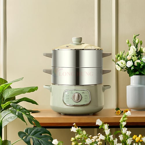Nồi hấp & lẩu điện đa năng Bear DZG-D80G5 - Hàng chính hãng