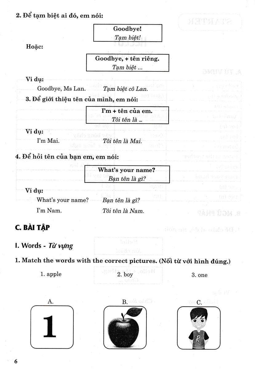 Bài Tập Tiếng Anh 1 (Biên Soạn Theo Bộ Sách Family And Friends 1 National Edition) (HA)