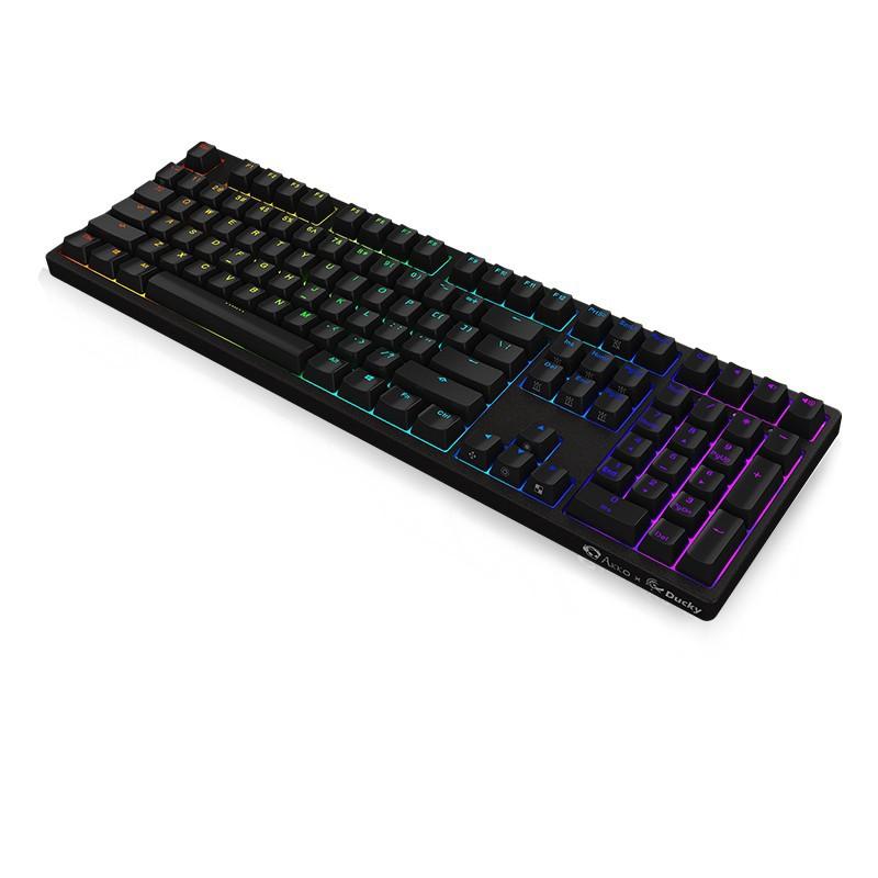 Bàn phím gaming AKKO 3108S RGB Pro Black (Cherry Switch) - Cổng USB - Hàng Chính Hãng