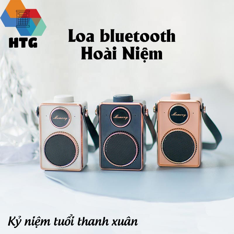 Loa bluetooth mini CYKE Memory có tay xách tiện lợi, hàng chính hãng