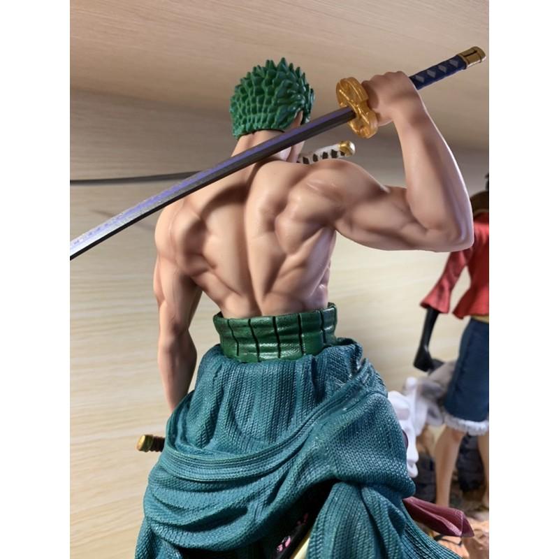 Mô Hình One Piece Zoro Thợ săn hải tặc sắc nét từng chi tiết màu da rất đẹp loại 1