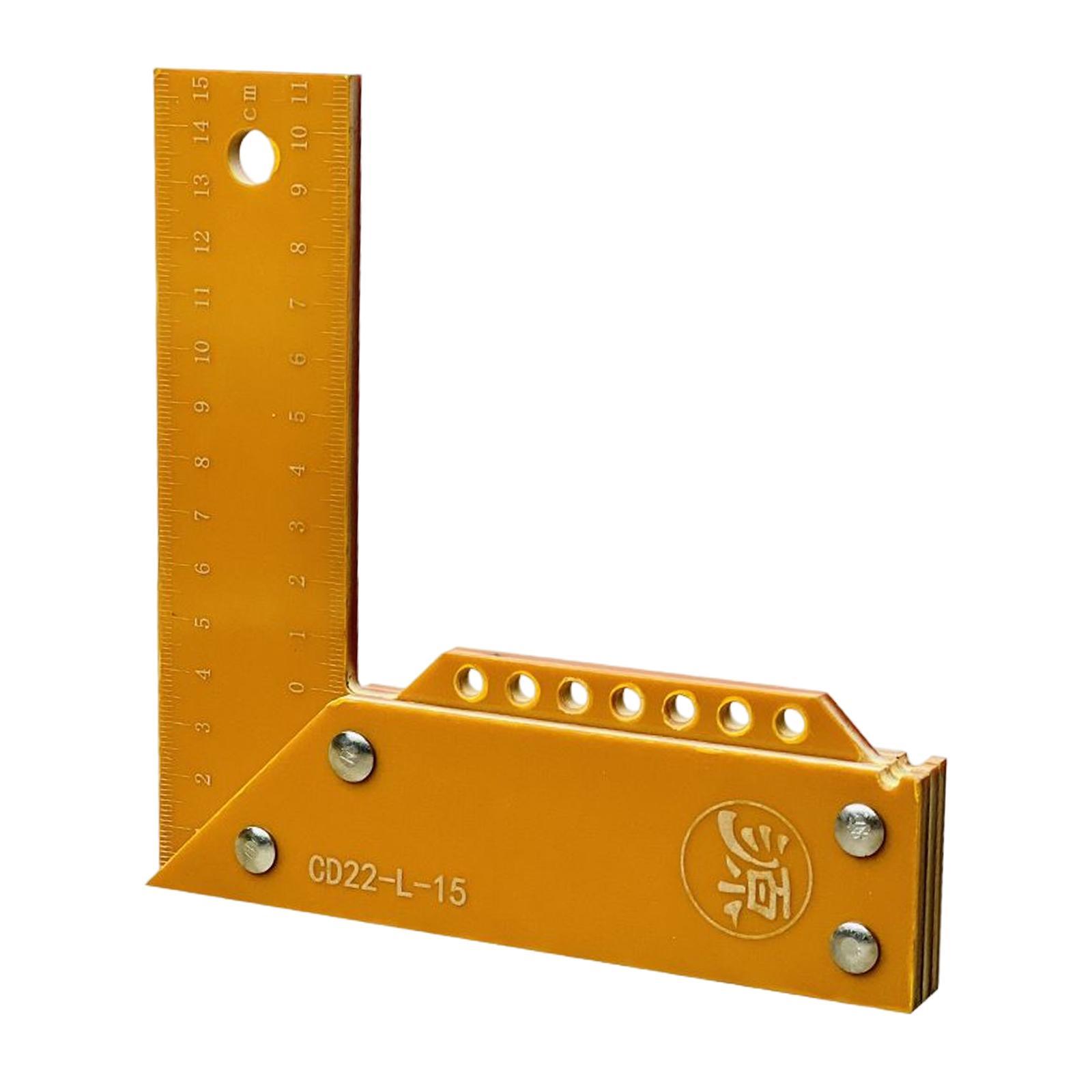 L Square Ruler Woodworking Framing Professional Layout Straight Angle Ruler