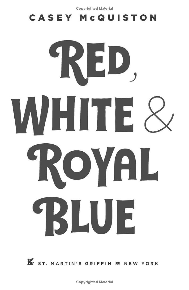 Sách ngoại văn: Red, White And Royal Blue