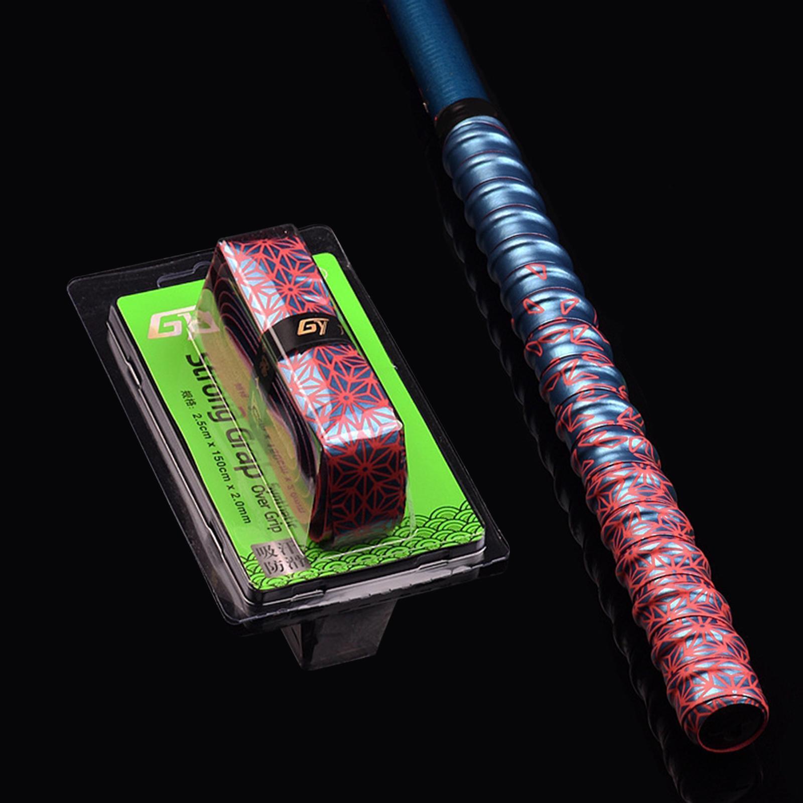 Tennis Racket Grip Tape Racquet Wrapping Tape for Baseball Squash Drumsticks