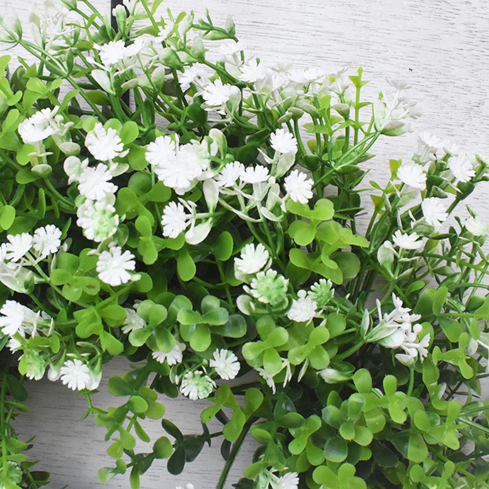 Gypsophila Wreath Hanging Front Door Window Garland Wedding Decor Photo Prop