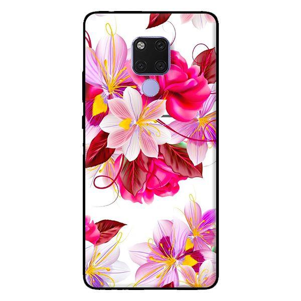 Ốp lưng in cho Huawei Mate 20 mẫu Hoa Hồng - Hàng chính hãng