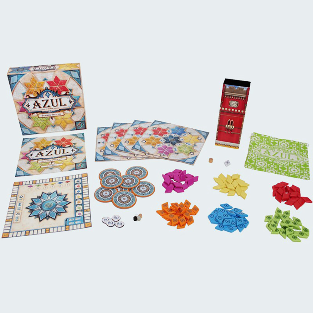 Bộ Trò Chơi Azul: Summer Pavilion Board Game Chất Lượng Cao Vui Nhộn
