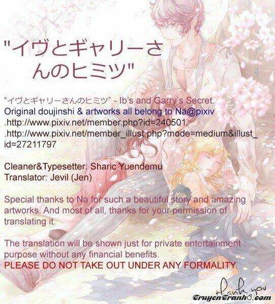 ib doujinshi - ib's and garry's secret chapter 9 1